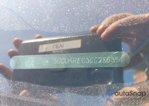 2016 Chevrolet Silverado 1500 1Lt z USA, uszkodzony, nr VIN 3GCUKREC3GG286354